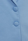 Freequent Nanni Form Fitting Blazer, Nebulas Blue