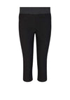 Freequent Shantal Power Capri Trousers, Black