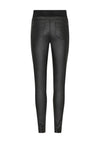 Freequent Shantal Coated Elasticated Skinny Jeans, Black