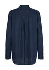 Freequent Lava Linen Shirt, Navy Blazer