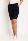 FREEQUENT Isabella High Rise Shorts, Navy