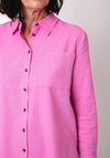 Freequent Lava Linen Shirt, Pink