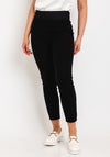 Freequent Shantal Slim Leg Trousers, Black