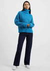 French Connection Jayla Knitted Jumper, Blue Jewel