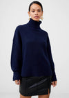 French Connection Kezia Roll Neck Jumper, Marine