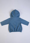 FS Baby Boy Dog Long Sleeve Hooded Jacket, Blue