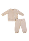FS Baby Girl Glitter 2 Piece Tracksuit, Gold