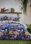 Furn Amanita Mushroom Print Duvet Cover Set, Cobalt