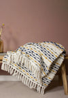 Furn Dhadit Stripe Throw 130x150cm, Ochre