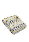 Furn Dhadit Stripe Throw 130x150cm, Ochre