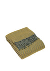 Furn Rowan Waffle Throw 130x180cm, Ochre