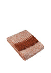 Furn Weaver Herringbone Medium Tassle Throw, Rust