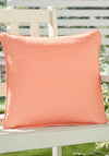 Fusion Home Furnishings Outdoor Waterproof Cushion 43x43cm, Orange