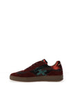 Another Trend Suede Leather Trainers, Wine