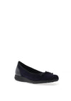 Gabor Suede Ballet Pumps, Navy