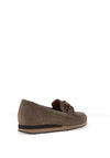 Gabor Leather Chain Link Loafers, Taupe
