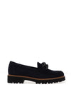 Gabor Suede Leather Loafers, Navy