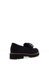 Gabor Suede Leather Loafers, Navy