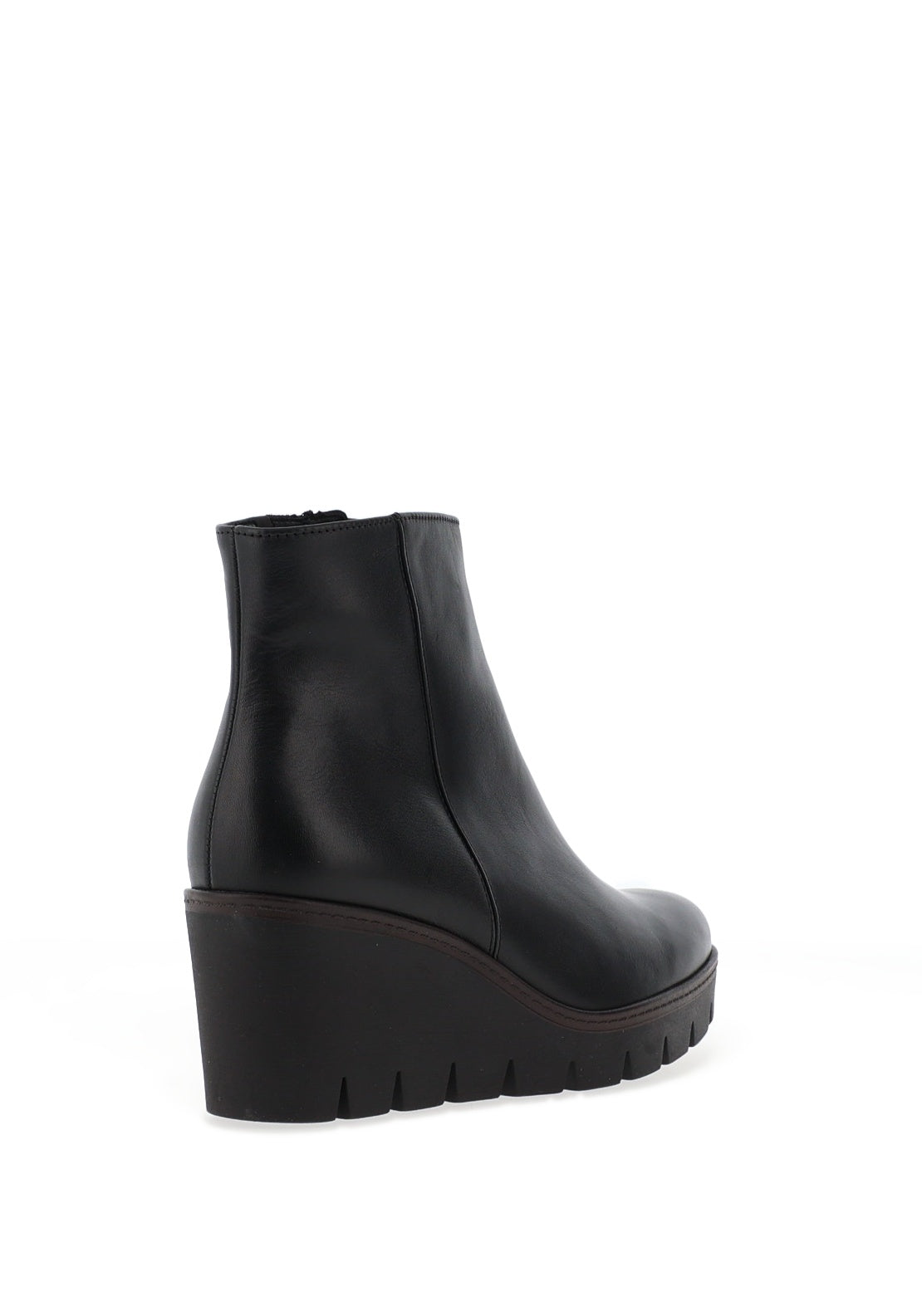 Gabor Wedge Heel Ankle Boots, Black