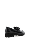 Gabor Chain Detail Loafers, Black