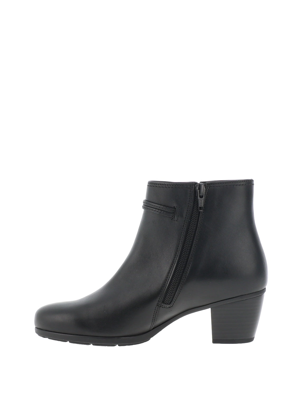 Gabor Block Heel Ankle Boots, Black