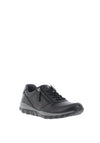 Gabor Rolling Soft Lace Up Trainers, Black