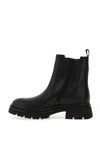 Gabor Leather Chunky Chelsea Boots, Black