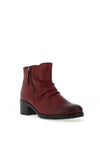 Gabor Block Heel Ankle Boots, Wine