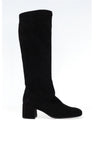 Gabor Suede Knee High Boots, Black