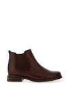 Gabor Leather Chelsea Ankle Boots, Dark Brown