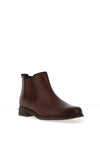 Gabor Leather Chelsea Ankle Boots, Dark Brown