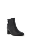 Gabor Leather Platform Ankle Boots, Black