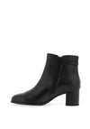 Gabor Leather Platform Ankle Boots, Black