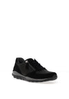 Gabor Rolling Soft Suede Comfort Trainers, Black