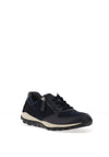 Gabor Rolling Soft Suede Comfort Trainers, Navy