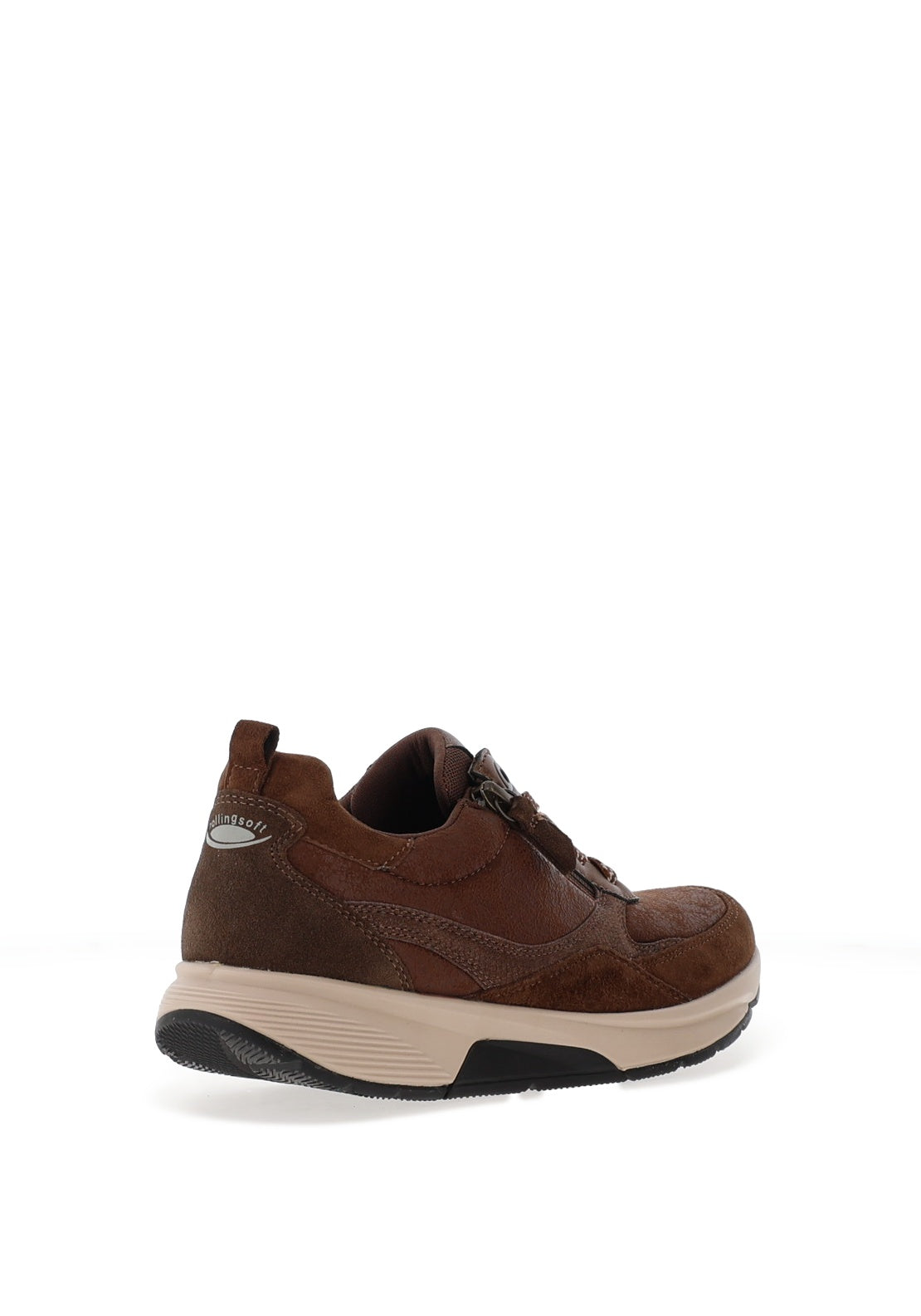 Gabor Rolling Soft Suede Detail Trainers, Brown