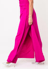 Gabriela Sanchez Off-The-Shoulder Dress and Trouser Co-Ord, Fushcia