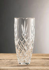 Galway Crystal Renmore 12” Round Vase, Glass