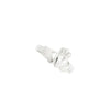 Galway Crystal Ladies Claddagh Sterling Silver Ring, Size P