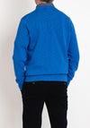 Gant Flamme Cotton Crew Neck Sweater, Rich Blue