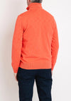 Gant Flamme Half Zip Sweater, Sunset Pink