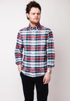 Gant Oxford Classic Check Shirt, Ruby Red Multi