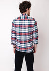 Gant Oxford Classic Check Shirt, Ruby Red Multi