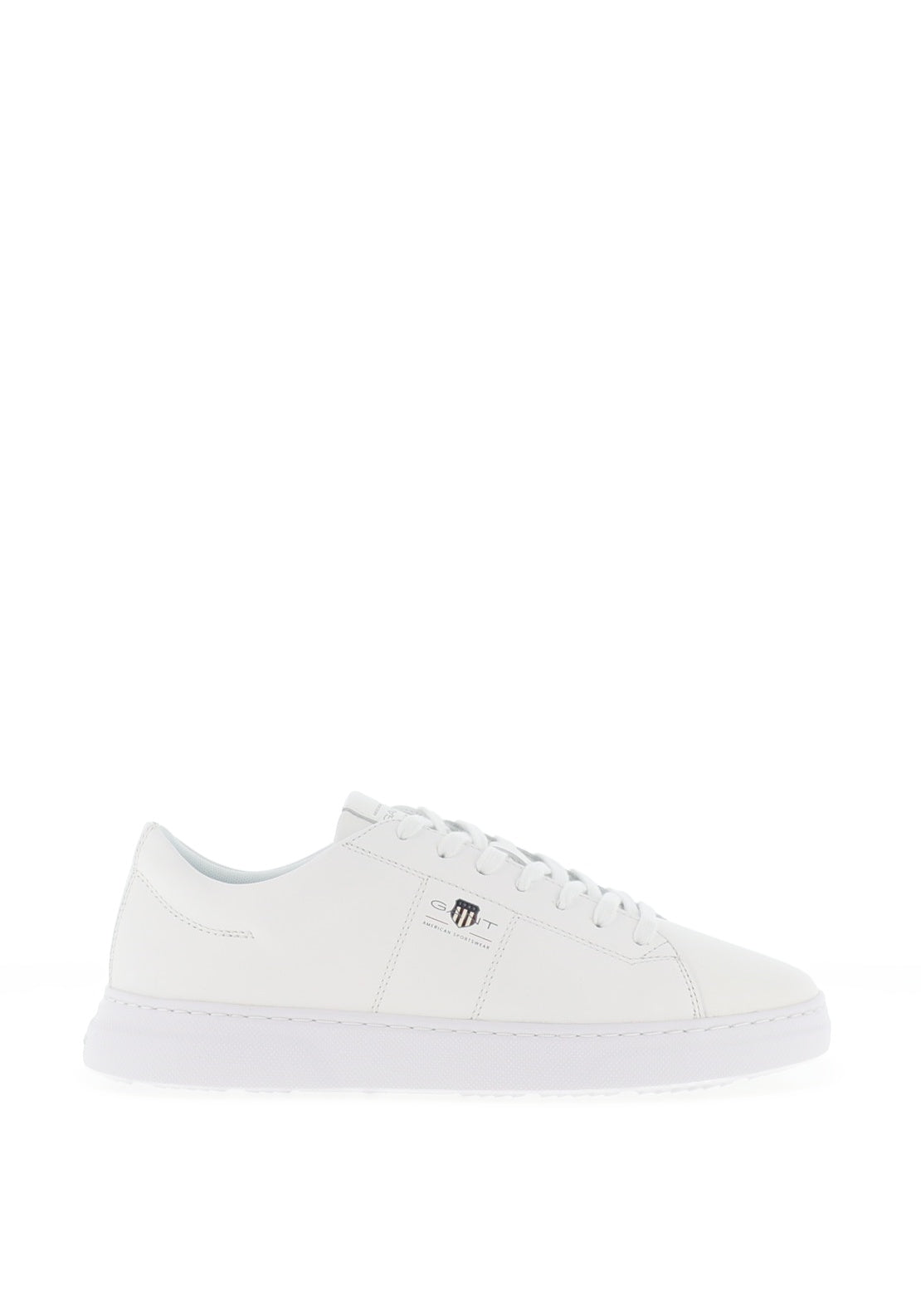 Gant Joree Leather Suede Trainers, White - McElhinneys