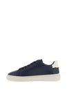 Gant Mc Juilen Leather Trainers, Marine & White