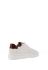 Gant Mc Juilen Leather Trainers, White & Tan