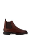 Gant St Fairkon Smooth Leather Chelsea Boots, Cognac