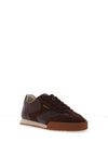 Gant Baylle Leather & Suede Trainers, Dark Brown