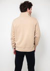 Gant Shield Half Zip Sweatshirt, Dry Sand