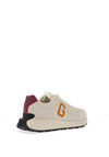 Gant Ronder Suede Trainers, White & Yellow